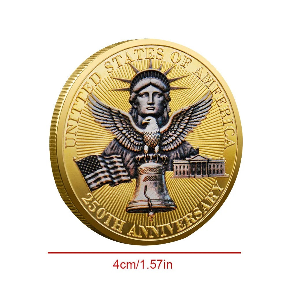 4-Piece USA 250th Anniversary Commemorative Legacy Coin Set