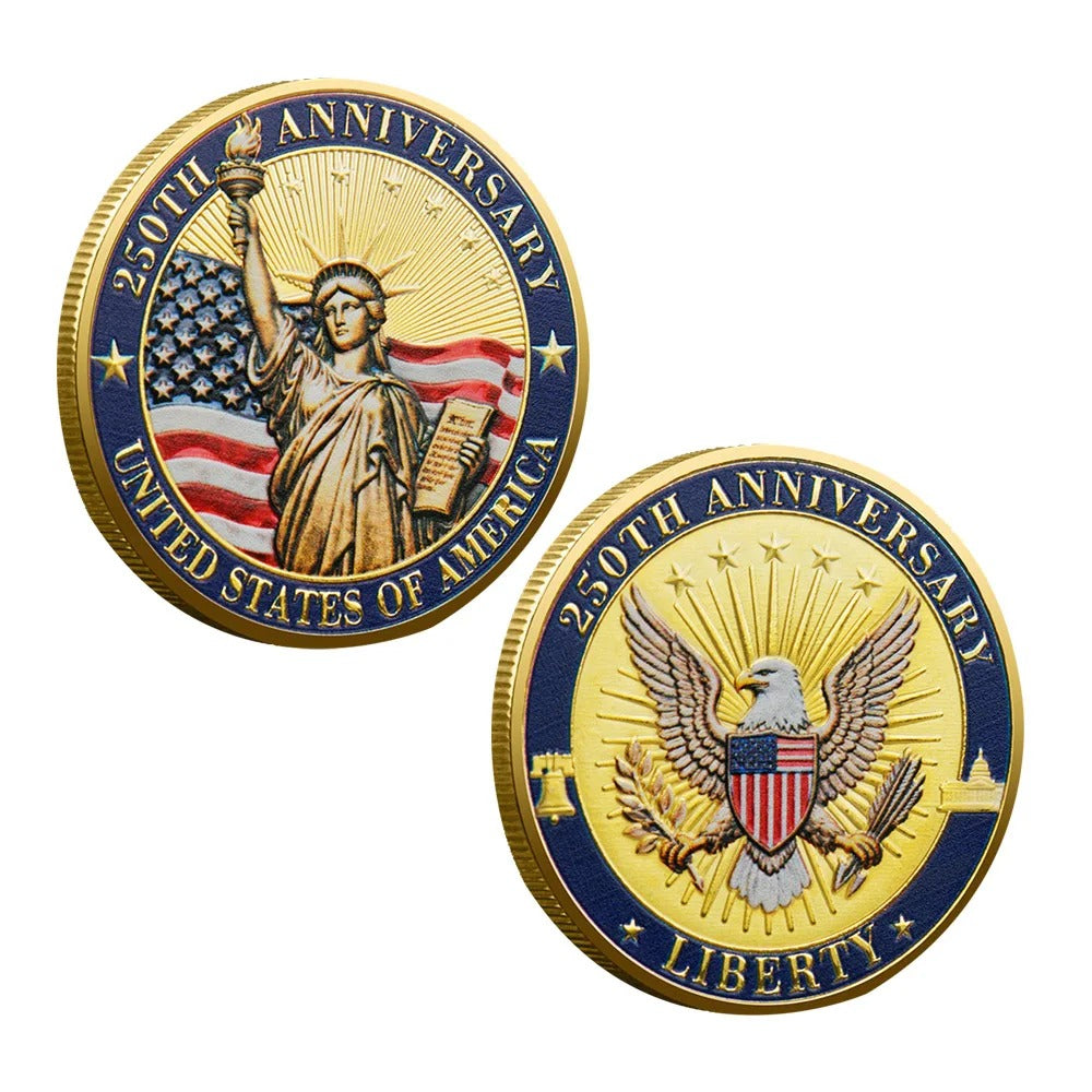 4-Piece USA 250th Anniversary Commemorative Legacy Coin Set